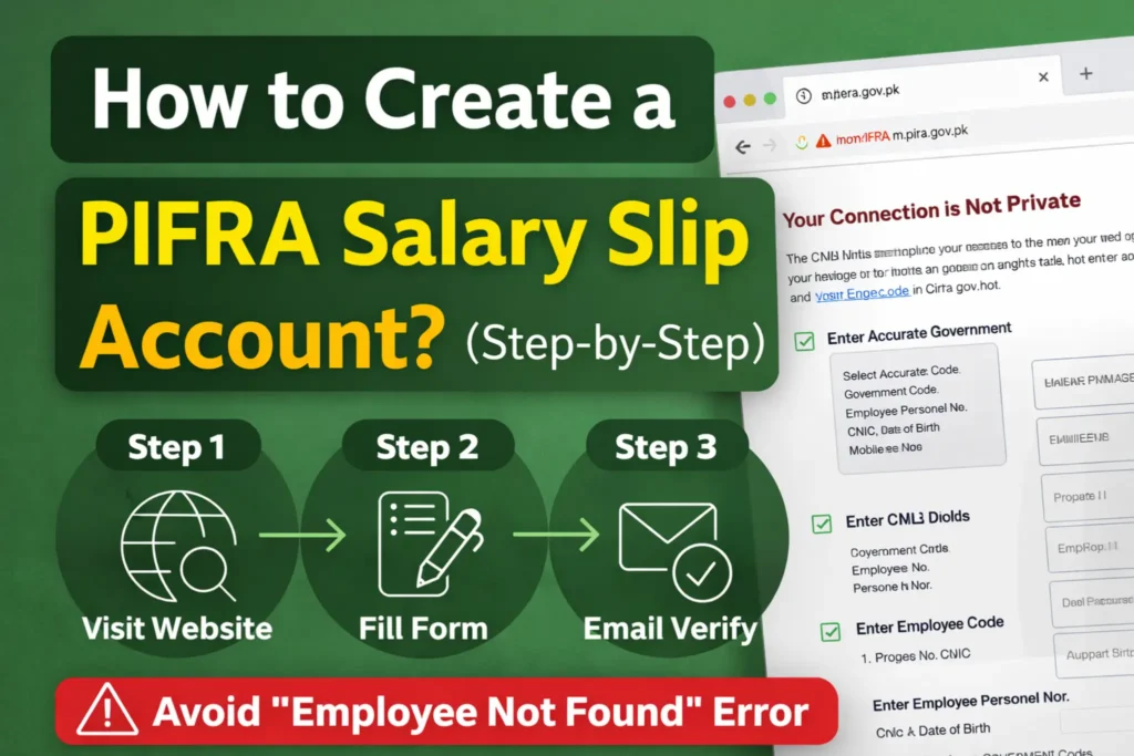 pifra pay slip registration form online