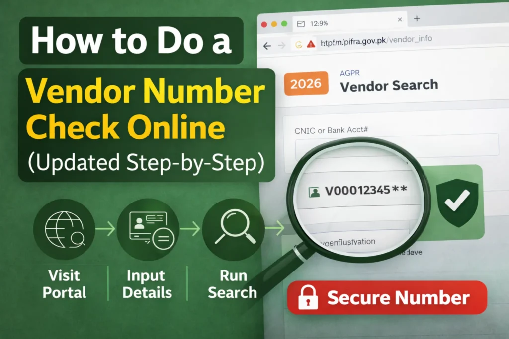 pifra vendor number